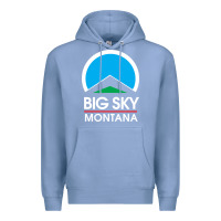 Colony Blue big sky montana Premium Hoodie - linhVisuals