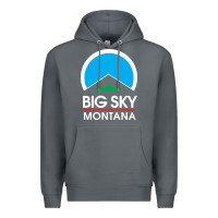 Rock big sky montana Premium Hoodie - linhVisuals