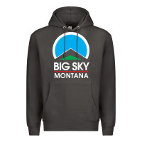 Smoke big sky montana Premium Hoodie - linhVisuals