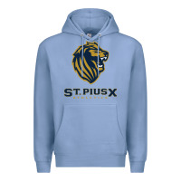 Colony Blue st pius x high school athletics Premium Hoodie - linhVisuals