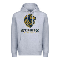 Heather Grey st pius x high school athletics Premium Hoodie - linhVisuals