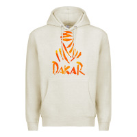 Oatmeal Heather dakar rally Premium Hoodie - linhVisuals