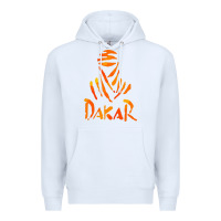 White dakar rally Premium Hoodie - linhVisuals