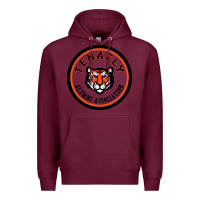 Burgundy tenafly high school Premium Hoodie - linhVisuals