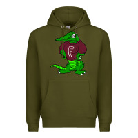 Army Green foreman high school Premium Hoodie - linhVisuals