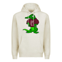 Oatmeal Heather foreman high school Premium Hoodie - linhVisuals