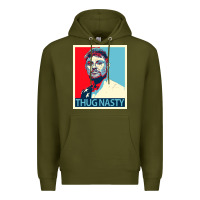 Army Green bryce mitchell thug nasty Premium Hoodie - linhVisuals