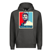 Charcoal Heather bryce mitchell thug nasty Premium Hoodie - linhVisuals