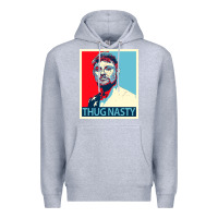Heather Grey bryce mitchell thug nasty Premium Hoodie - linhVisuals