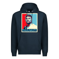 Navy bryce mitchell thug nasty Premium Hoodie - linhVisuals