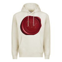 Oatmeal Heather taskmaster seal Premium Hoodie - linhVisuals