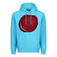 Ocean Blue taskmaster seal Premium Hoodie - linhVisuals