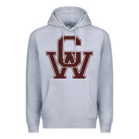 Heather Grey george washington high school Premium Hoodie - linhVisuals