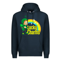 Navy lucky charms Premium Hoodie - linhVisuals