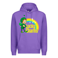 Purple lucky charms Premium Hoodie - linhVisuals