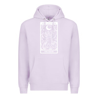 Lilac mothman   the moon Premium Hoodie - linhVisuals