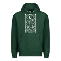 Sports Green mothman   the moon Premium Hoodie - linhVisuals