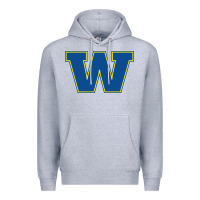 Heather Grey wooster high school Premium Hoodie - linhVisuals