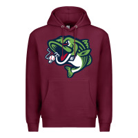 Burgundy gwinnett stripers Premium Hoodie - linhVisuals