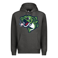 Charcoal Heather gwinnett stripers Premium Hoodie - linhVisuals