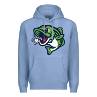 Colony Blue gwinnett stripers Premium Hoodie - linhVisuals