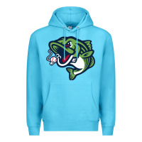 Ocean Blue gwinnett stripers Premium Hoodie - linhVisuals