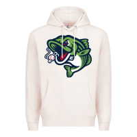 Pale Pink gwinnett stripers Premium Hoodie - linhVisuals