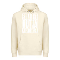 Sandshell straight outta night shift Premium Hoodie - linhVisuals