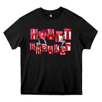 Black heartbreaker Heavy Core Tee - FaDigitalArtStudio