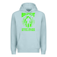 Blue Mist bigfoot believer t  shirt bigfoot doesnt believe in you either t  shir Premium Hoodie - linhVisuals