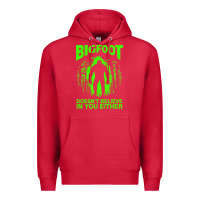 Cardinal bigfoot believer t  shirt bigfoot doesnt believe in you either t  shir Premium Hoodie - linhVisuals