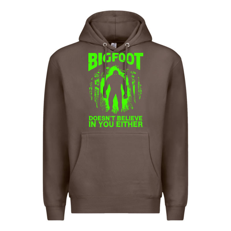 Bigfoot Believer T  Shirt Bigfoot Doesnt Believe In You Either T  Shir Premium Hoodie by linhVisuals | Teevron
