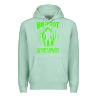 Seafoam bigfoot believer t  shirt bigfoot doesnt believe in you either t  shir Premium Hoodie - linhVisuals