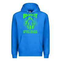 True Royal bigfoot believer t  shirt bigfoot doesnt believe in you either t  shir Premium Hoodie - linhVisuals