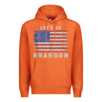 Carrot let’s go brandon funny vintage american flag tank top Premium Hoodie - linhVisuals