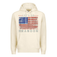 Tofu let’s go brandon funny vintage american flag tank top Premium Hoodie - linhVisuals