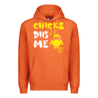 Carrot chicks dig me Premium Hoodie - linhVisuals