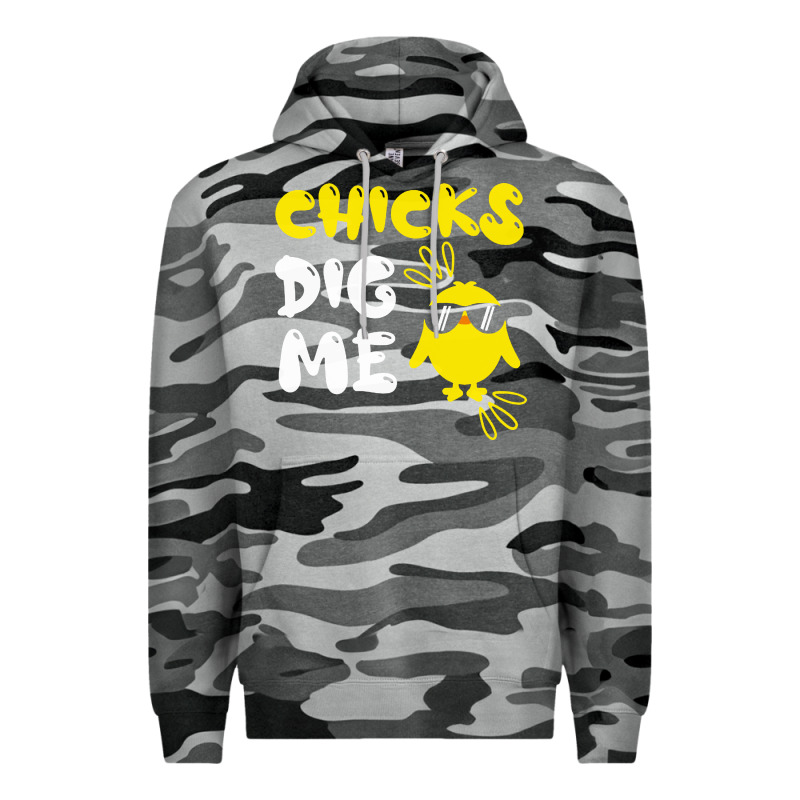 Chicks Dig Me Premium Hoodie by linhVisuals | Teevron