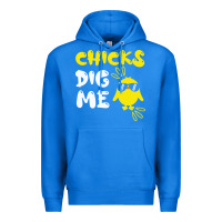 True Royal chicks dig me Premium Hoodie - linhVisuals