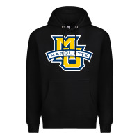 Black marquett Premium Hoodie - linhVisuals