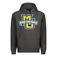 Charcoal Heather marquett Premium Hoodie - linhVisuals