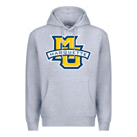 Heather Grey marquett Premium Hoodie - linhVisuals
