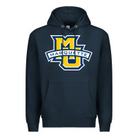 Navy marquett Premium Hoodie - linhVisuals