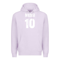 Lilac messi 10 Premium Hoodie - linhVisuals
