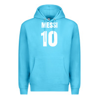 Ocean Blue messi 10 Premium Hoodie - linhVisuals