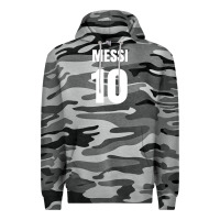 Slate Camo messi 10 Premium Hoodie - linhVisuals