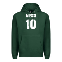 Sports Green messi 10 Premium Hoodie - linhVisuals