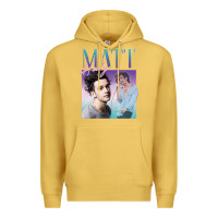 Antique Gold matt healy homage Premium Hoodie - linhVisuals