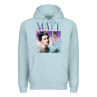 Blue Mist matt healy homage Premium Hoodie - linhVisuals