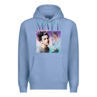 Colony Blue matt healy homage Premium Hoodie - linhVisuals